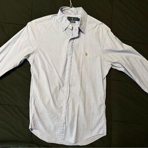 Polo by Ralph Lauren Men's Sky Blue Button Down Shirt